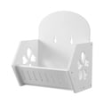 thumbnail image 1 of Estante de baño de pared, contenedor de almacenamiento, contenedor de maquillaje ventilado, estante para especias de cocina para baño, cocina y hogar. una sola capa, 1 of 8