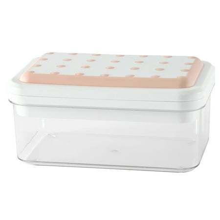 

VIST FOX Ice Mold 1 Set DIY Foldable Lid Reusable BPA Free Safe Ice Tray