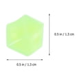 thumbnail image 2 of UPOUART Crafting and Art 400 Pcs Luminous Green Pebbles for Creative Projects, 2 of 8