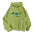 thumbnail image 1 of Sudadera de Manga Larga Gibobby con Capucha Verde XXL, 1 of 5
