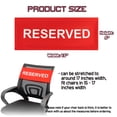 thumbnail image 5 of Aspire 12 Pcs Reserved Chair Bands 5 X 15 Inch, Reserved Chair Covers, Chair Signs for Church, 5 of 5