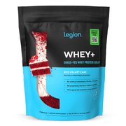 Legion Athletics Whey+ Whey Protein Isolate Powder, Chocolate Hazelnut, 22g Protein, 30 Servings, Naturally Sweetened, No Added Sugar