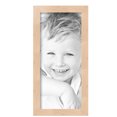 thumbnail image 2 of ArtToFrames 8" x 18" Hard Maple Picture Frame, 8x18 inch Brown MDF Poster Frame (WOM-4847), Pack, 2 of 8