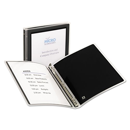 Avery FlexiView 1/2 inch Binder, Black, 1 Binder (15767)