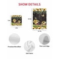 thumbnail image 7 of Spring Sunflowers Kitchen Dish Towels for Drying Dishes Set of 2, Bicycles Botanical Flowers Wooden Grain Waffle Weave Microfiber Hand Tea Bathroom Towels Quick Dry & Absorbent Towel 15.7x23.6, 7 of 7