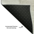 thumbnail image 3 of Addison Rugs Mayfield Washable Transitional Geometric Taupe Rectangle Rug, 9' x 12', 3 of 6