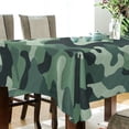 thumbnail image 5 of Yayeee Tablecloths 60" x 90" Rectangle Wrinkle Resistant Party Table Cover, Forest Camouflage Pattern, 5 of 8