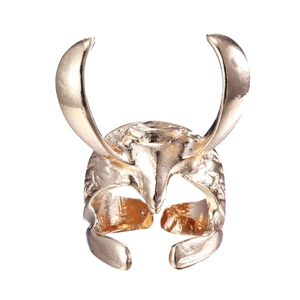 Anillos De Casco Aleación De Zinc Anillo De Dedo Abierto Encanto Joyería Regalos Accesorios De Cosplay Guardurnaity AP006635-01