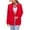 Red, variant on Sequin Jackets for Women Long Sleeve Open Front Suit Jacket Rhinestone Button Down Coat Workwear Partywear, , Size M