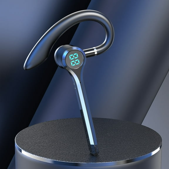 FYHALE Bluetooth 5.3 Wireless Sports Ear Mounted Power Digital Display Long Range Ear Bluetooth Earphones