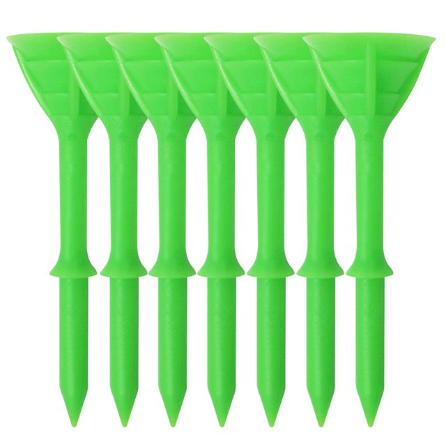 Ball Nail 50pcs Golf Ball Nail Tees para suministros de práctica de golfista (verde)