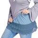 thumbnail image 1 of ICHUANYI Clearance Women's Layered Tiered Sheer Lace Trim Extender Half Slip Plus Size Skirt(Blue, L) ICHUANYI WER2023080900566, 1 of 7