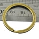 thumbnail image 5 of 50 piezas de llaves en blanco de 18 mm/32 mm con cierre de aro de bronce antiguo para llavero, 5 of 5
