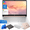 Rose Gold, variant on HP 14" HD Laptop for Students and Business, Intel Quad-Core Processor, 16GB RAM, 64GB eMMC+256GB Micro SD, Long Battery Life, UHD Graphics, Webcam, Windows 11 Home in S Mode, Snowflake White