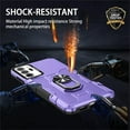thumbnail image 3 of for Samsung Galaxy Note20 Ultra Case with Metal Ring Kickstand for Women & Men, Heavy-Duty Protection Shockproof Bumper Cover Case for Samsung Galaxy Note 20 Ultra TY Purple, 3 of 18