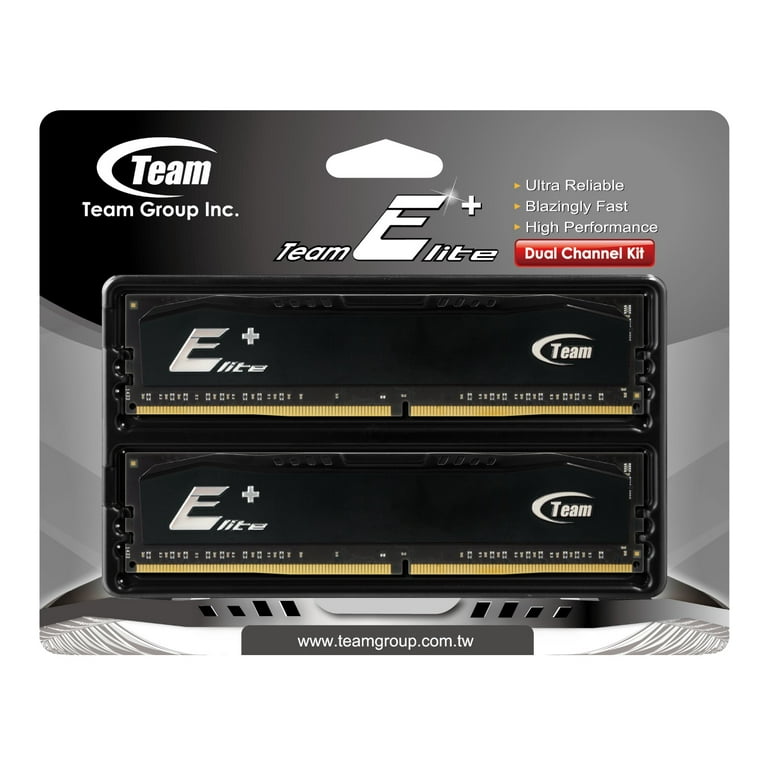 16GB Team Elite Plus DDR4 2400MHz (PC4-19200) Quad Channel