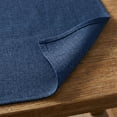 thumbnail image 2 of Sm:)e Navy Blue Placemats 12 x 18 Inch Set of 4, Seasonal Washable Kitchen Dining Table Decoration for Home Party,240g（0.53lb）, 2 of 7