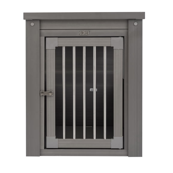 New Age Pet ECOFLEX® InnPlace Dog Crate & End Table, Indoor Furniture Style Pet Kennel