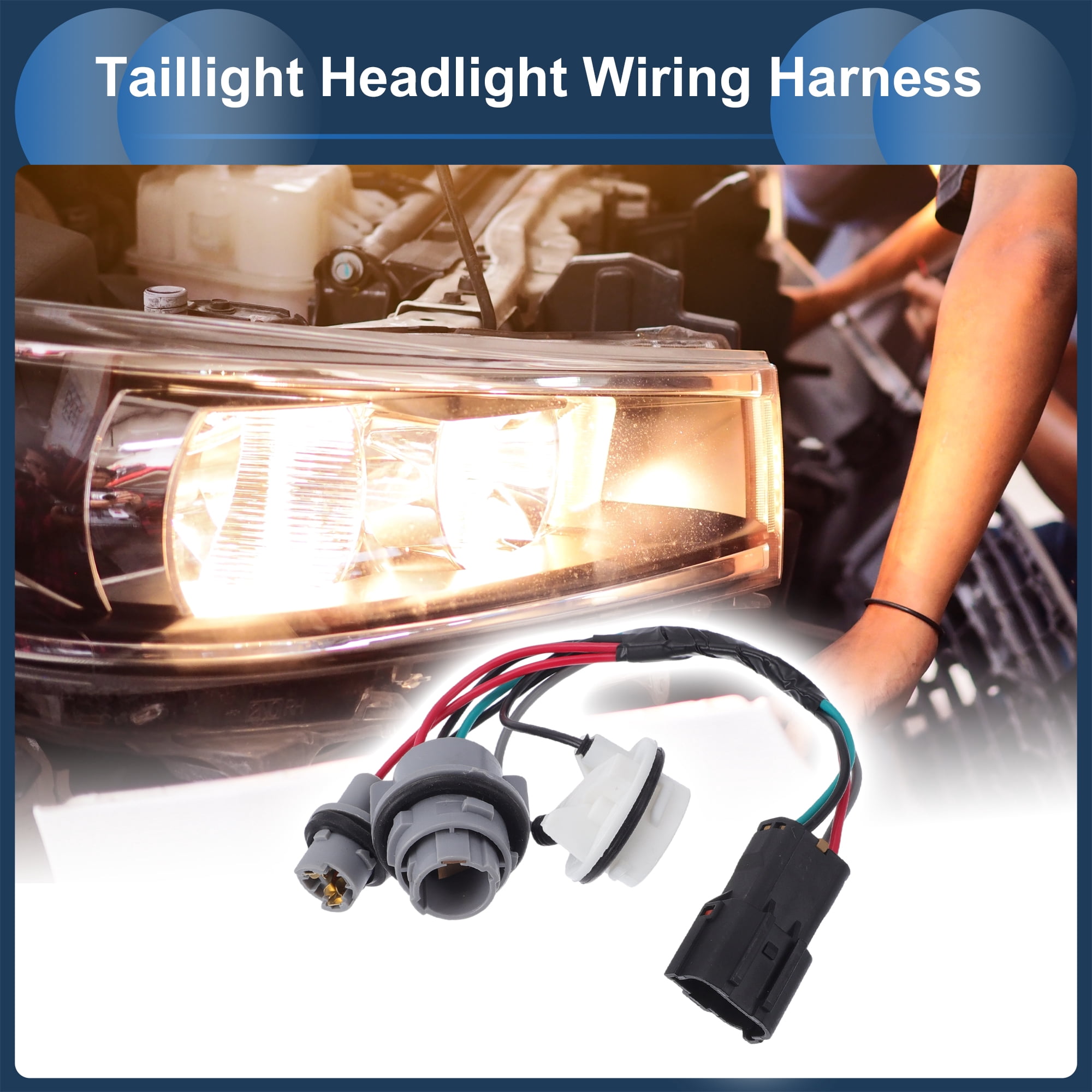 Unique Bargains 92480D3010 Headlight Wiring Harness for Hyundai Tucson 2016-2018