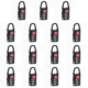 thumbnail image 1 of Candado de número de código seguro de aleación de bloqueo de combinación para mochila con cremallera de equipaje, 1 of 2