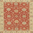 thumbnail image 1 of Ahgly Company Indoor Square Abstract Orange Red Oriental Area Rugs, 3' Square, 1 of 6