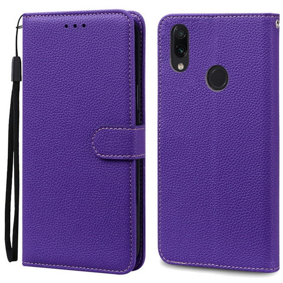Funda de cuero con tapa para Xiaomi Redmi Note 7 Pro  carcasa protectora