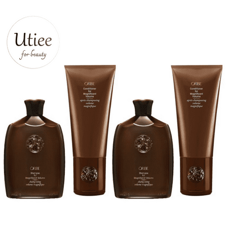 Oribe Shampoo (8.5oz)х2 and Conditioner (6.8oz)х2 for Magnificent Volume - Double bundle
