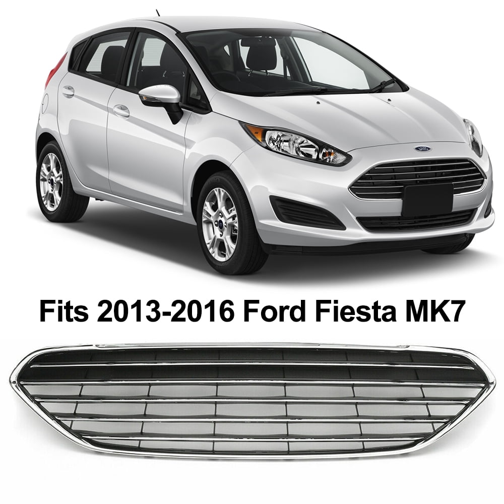 Grille De Calandre Avant Chromée Pour Ford Fiesta 2008-2013 - Pièce Neuve Aftermarket