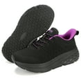 thumbnail image 4 of Purple Slip Resistant Work Shoes for Women Comfortable Sneakers Chef Kitchen Walking Shoes, 4 of 6
