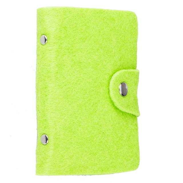 Fashion Felt Soft Pocket Business ID Credit Card Holder Case Wallet