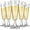 Clear, variant on Plastic Champagne Flutes 40 Pack Disposable Champagne Glasses 5.5 Oz Clear Plastic Mimosa Glasses Wedding Cocktail Cups Bulk for Engagement Birthday Graduation Decorations 2025 Party Supplies