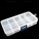 thumbnail image 5 of Caja de herramientas ajustable con 10 ranuras para anillos de joyería, organizador artesanal, cuentas de almacenamiento, 5 of 6
