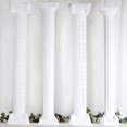 thumbnail image 6 of Efavormart 4 Pack White PVC Empirical Roman Inspired Pedestal Column Extension, 6 of 8