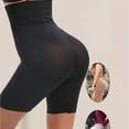 thumbnail image 3 of ZQUUVOU Women's Plus Size Shapewear Tummy Control High Waist Shorts with Steel Full Coverage Panties Hip Enhancer Underwear Black, 3 of 5