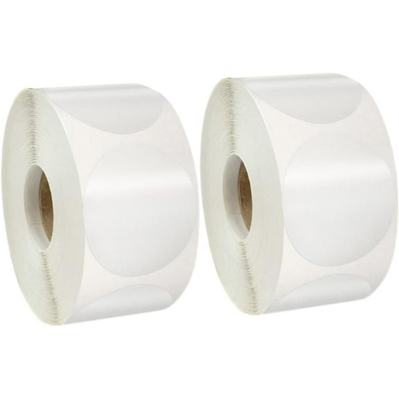 4 Rolls Round Transparent Sticker Point Balloon Glue Envelope Seal Envelope Sealer Dot Stickers Dot Tape Circle Labels Package Sticker Label Envelope Sticker Label Gift