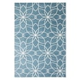 thumbnail image 1 of Aqua Terali Blue Polyester Rug 5'0" x 7'0", 1 of 7
