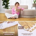 thumbnail image 3 of Yes4All Interlocking Foam Exercise Mat, 24"x24", 48 Sq Ft, Light Oak Wood, 3 of 4