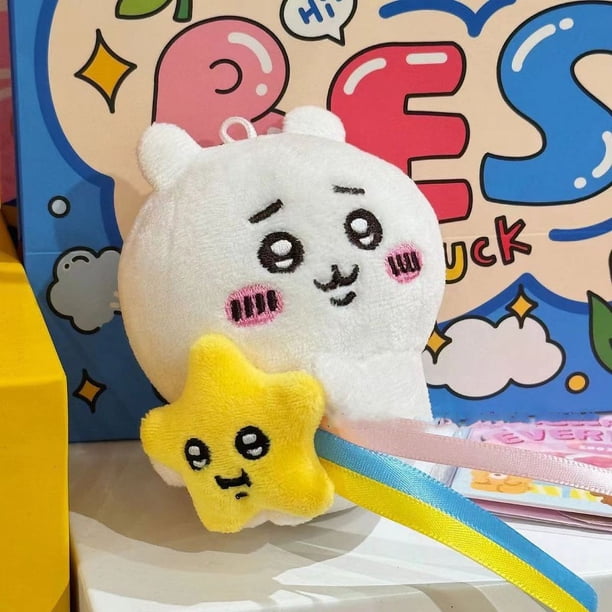 Llavero De Peluche MOLANG Con Estrella Fugaz – Amuleto De La Suerte Y Acompañante Mágico De 8 Cm