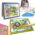 thumbnail image 3 of F Transportation Theme Water Art Book For Children Reusable Design Approximately 7X6 Inches With Pen For Early Learning Travel Friendly Toy, 3 of 8