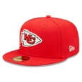 thumbnail image 3 of Men's New Era Red Kansas City Chiefs Crown 2x Super Bowl Champions 59FIFTY Fitted Hat, 3 of 6