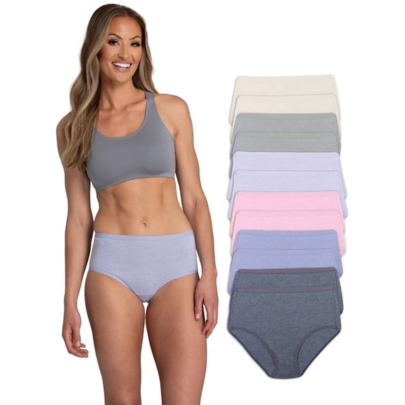 Fruit of the Loom Women's Beyondsoft Brief Underwear, 12-Pack
