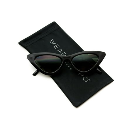 WearMe Pro - Retro Vintage Tinted Lens Cat Eye Sunglasses