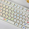 thumbnail image 4 of New 113keys PBT XDA Height Color Keycaps Lovely Keycap Set for Game Mechanical Keyboard Switches Layout, 4 of 5