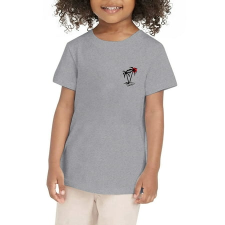 

TENSUNNYD Boys Girls Tee Summer Coconut Tree Sunset Beach Top Hawaii Vacation Short Sleeve Tropical Shirts For Teen Girl