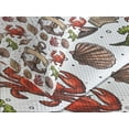 thumbnail image 4 of Ambesonne Anchor Quilted Bedspread Set 3 Pcs, Vintage Aquatic Theme, King Size, Multicolor, 4 of 5