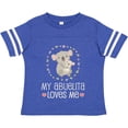 thumbnail image 3 of Inktastic My Abuelita Loves Me Girls Girls Toddler T-Shirt, 3 of 5