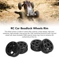 thumbnail image 4 of 4Pcs RC Wheel Rim Hubs,1.9in Carbon Fiber RC Beadlock Wheel Hubs For Axial SCX10 1/10 RC Crawler For Gen8 For Gelande II For Finder 2, 4 of 8