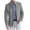 Dark Gray, variant on Casual Suit Blazer Jackets for Men Cowboy Western Casual Business Dress Sport Coats Suit Single Breasted Party Coat with Pockets Dark Gray XS