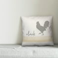 thumbnail image 3 of Creative Products Cluck Rooster 26x26 Spun Poly Pillow, 3 of 3