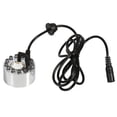 thumbnail image 2 of Khall 24V Color Changing Ultrasonic Mist Maker Water Fountain Pond Atomizer Air Humidifier 12 LED,Mist Maker, LED Nebulizer, 2 of 3